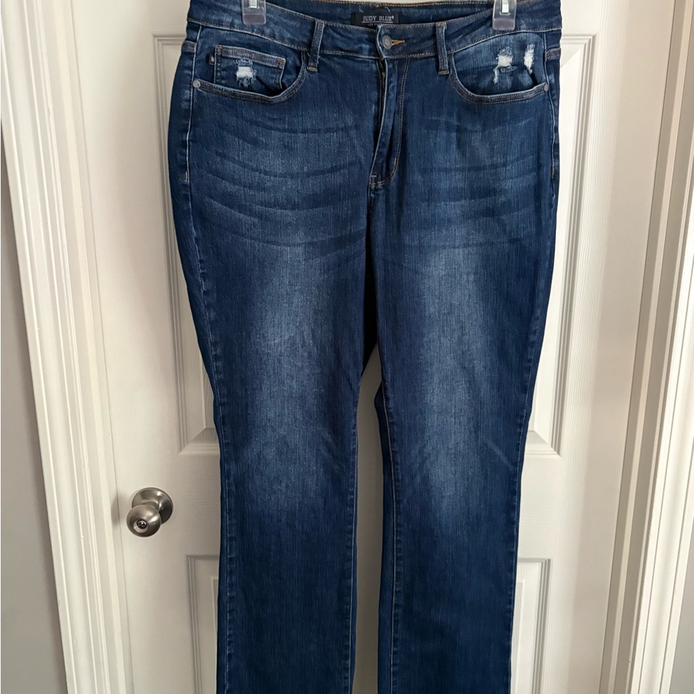Judy Blue Women's Dark Blue Boot Cut Jeans